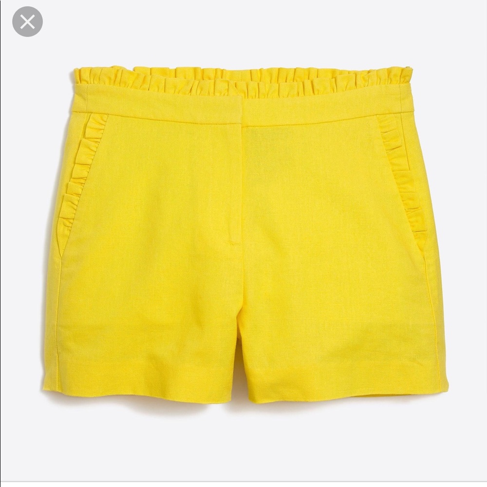 Jcrew ruffle short